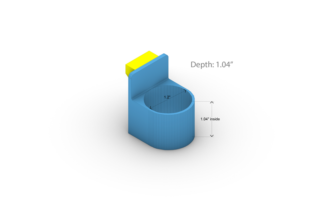 1.2" Diameter