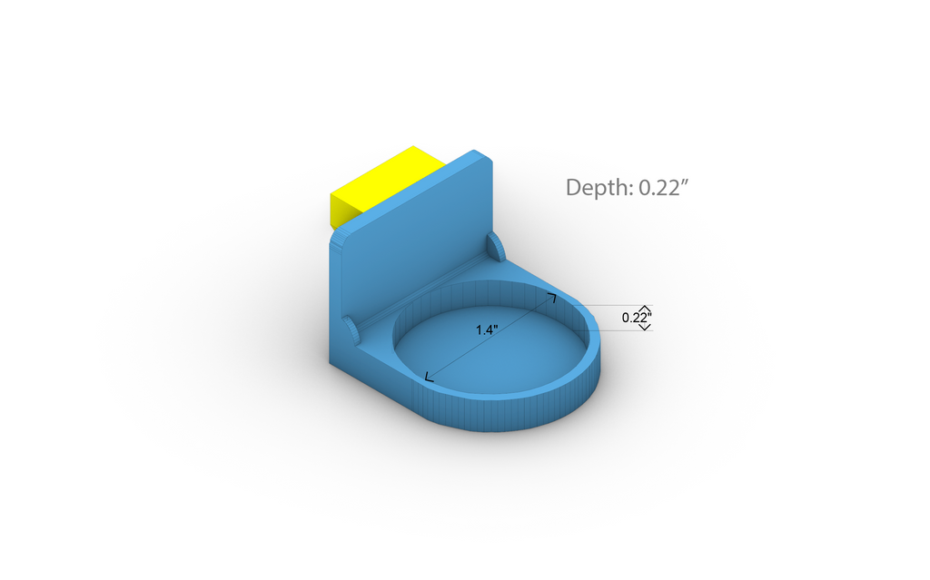 1.4" Diameter