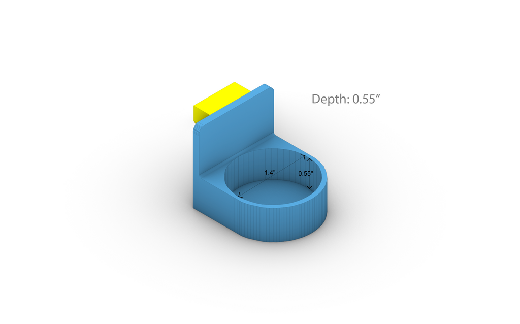 1.4" Diameter