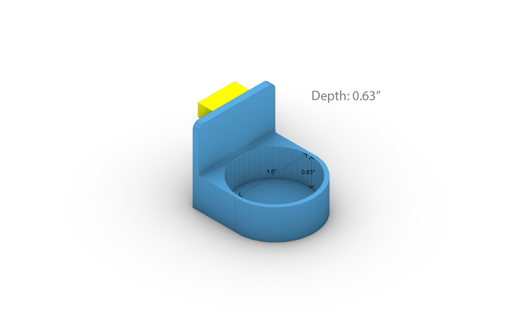 1.6" Diameter