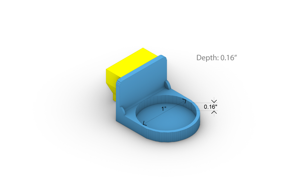 1" diameter