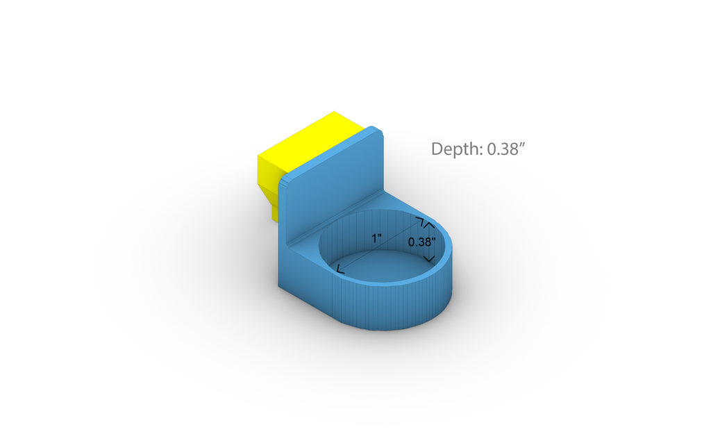 1" diameter