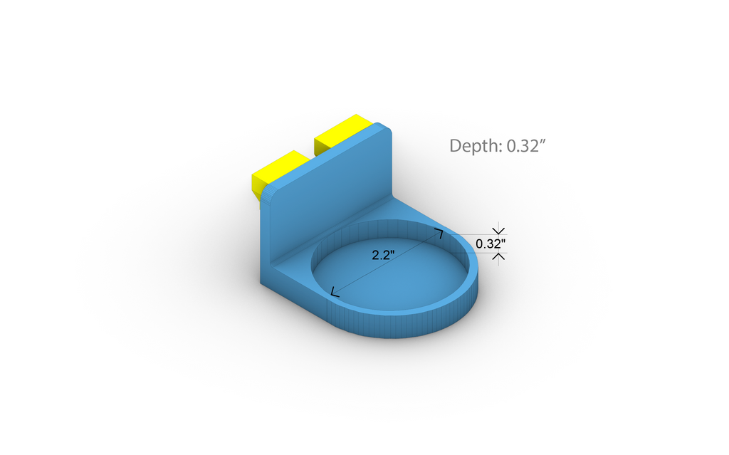 2.2" Diameter
