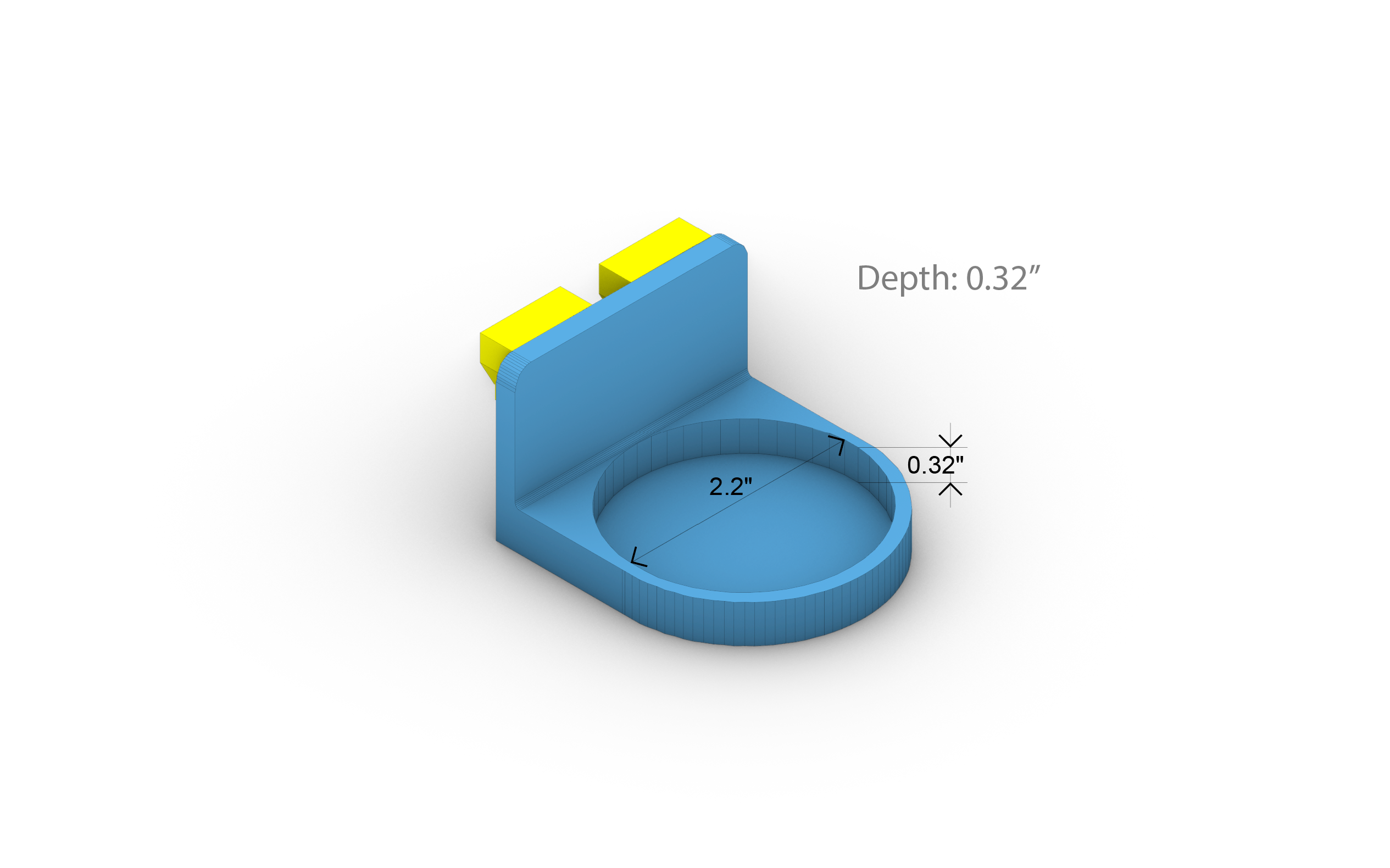2.2" Diameter
