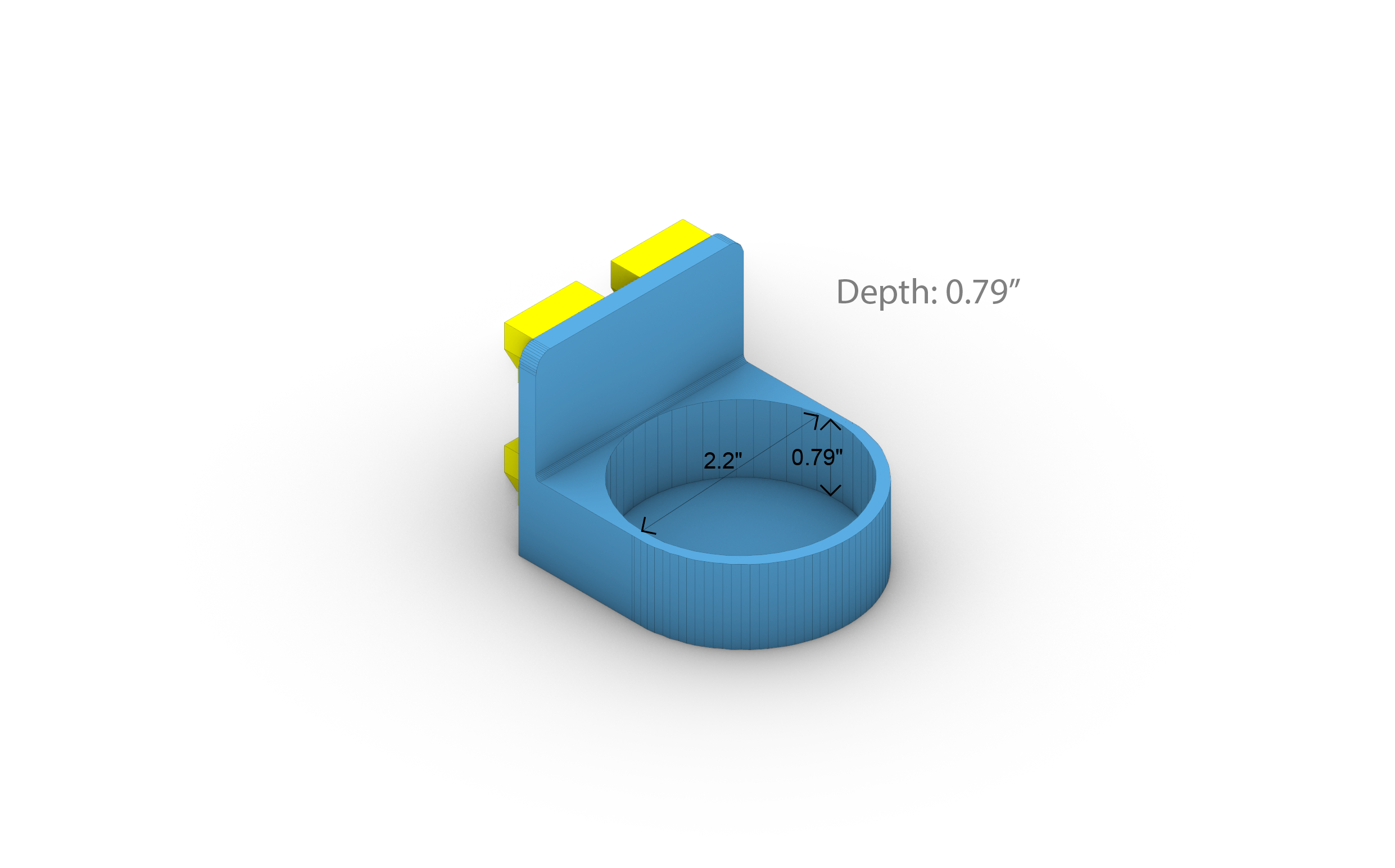 2.2" Diameter