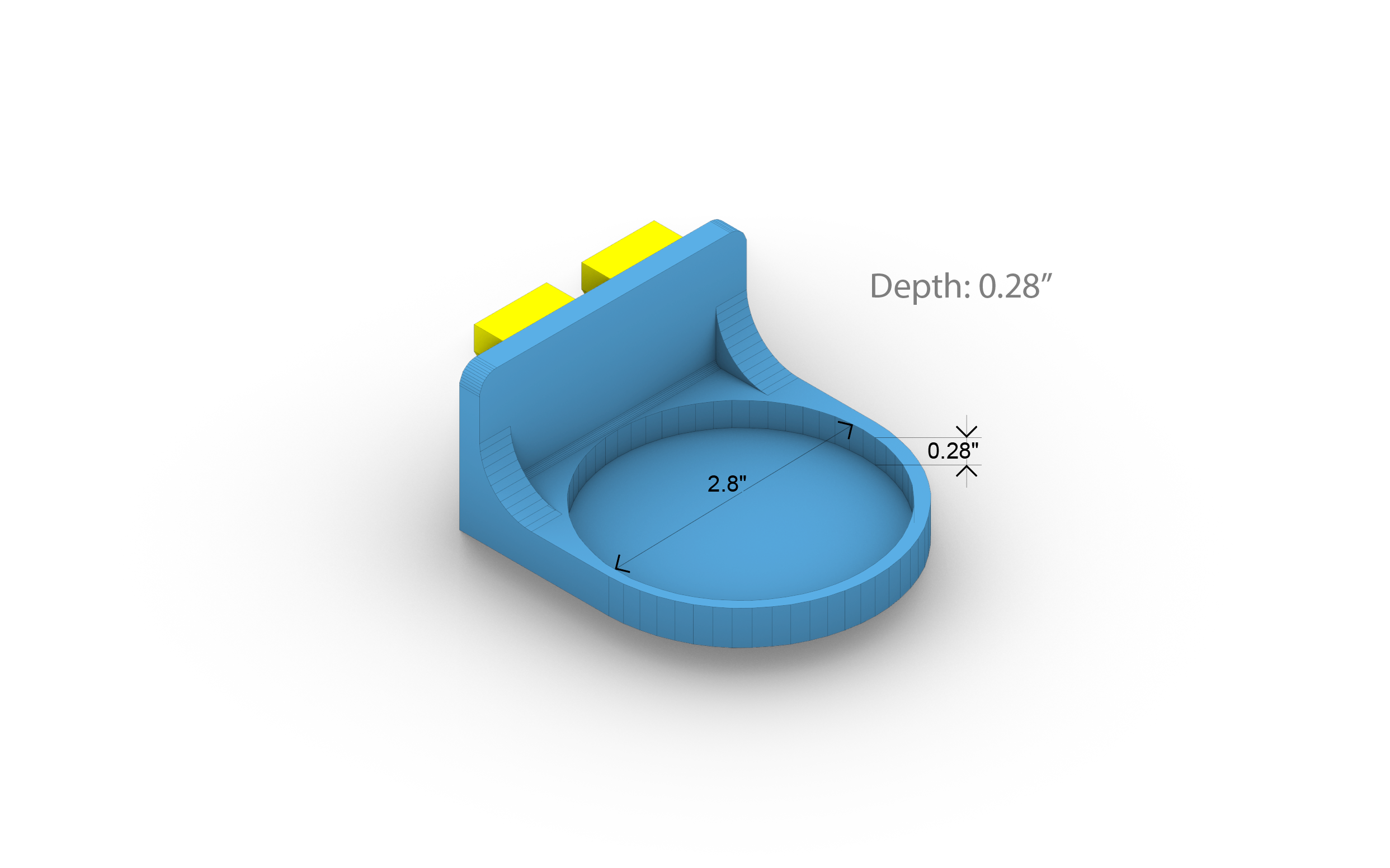 2.8" Diameter