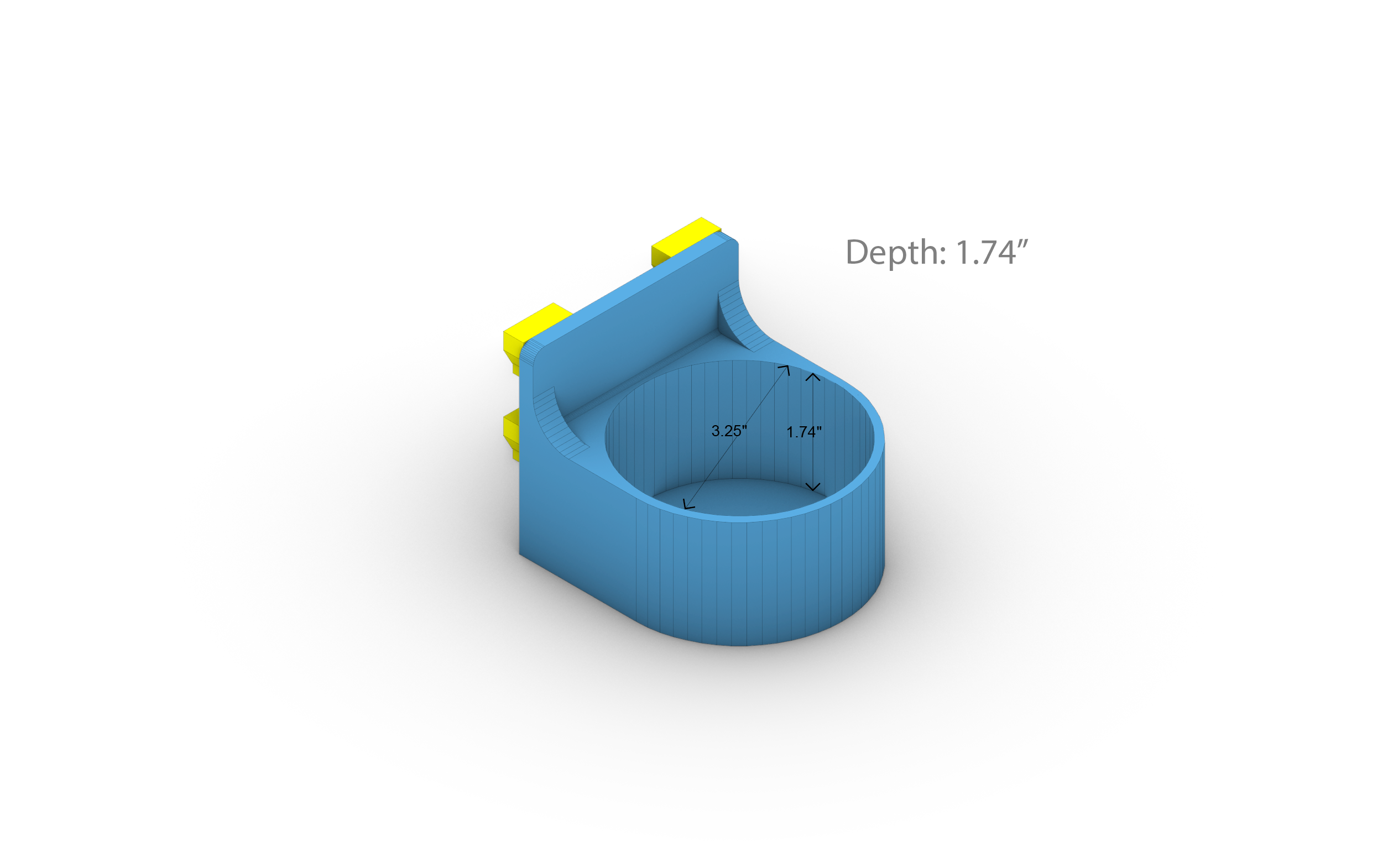 3.25" Diameter