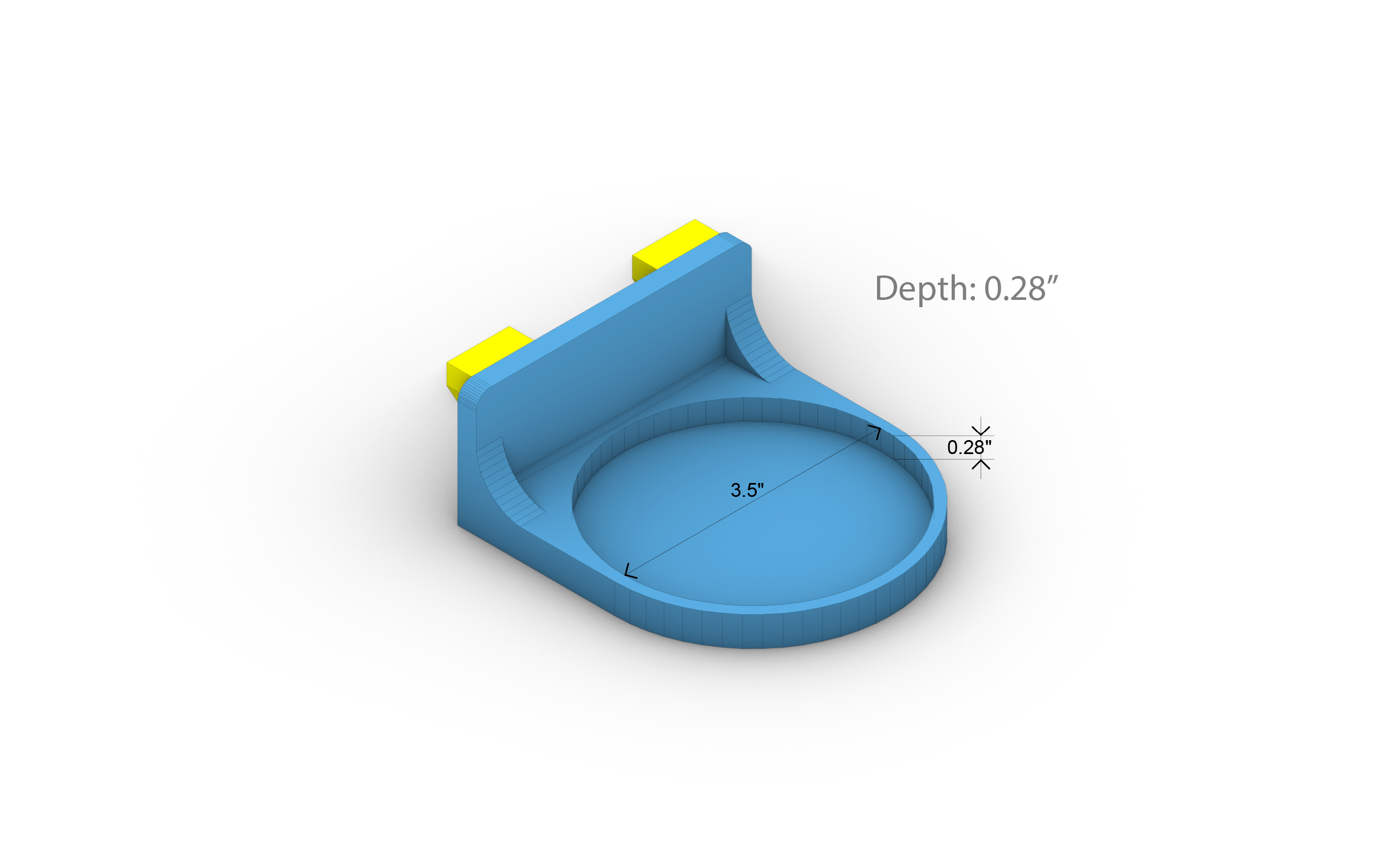 3.5" Diameter