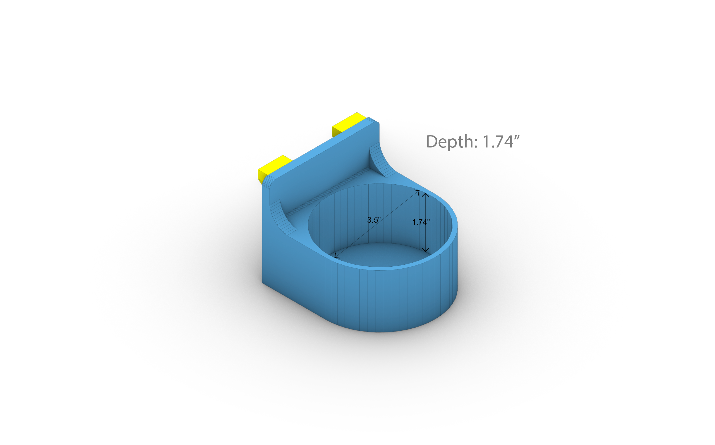 3.5" Diameter