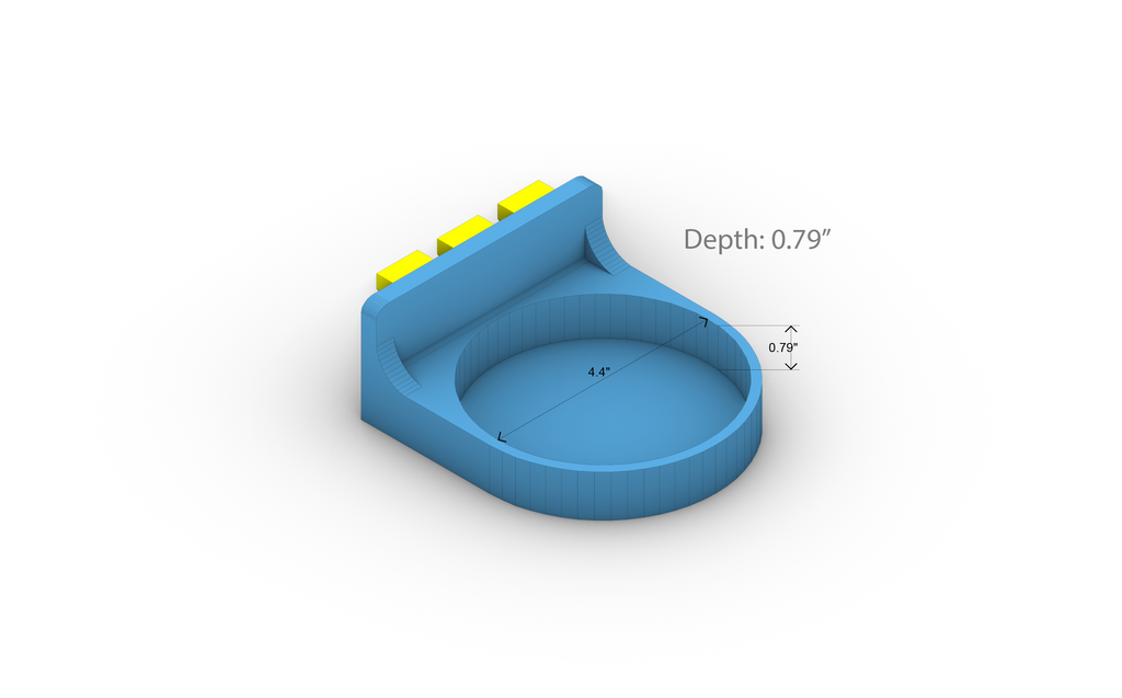 4.4" Diameter