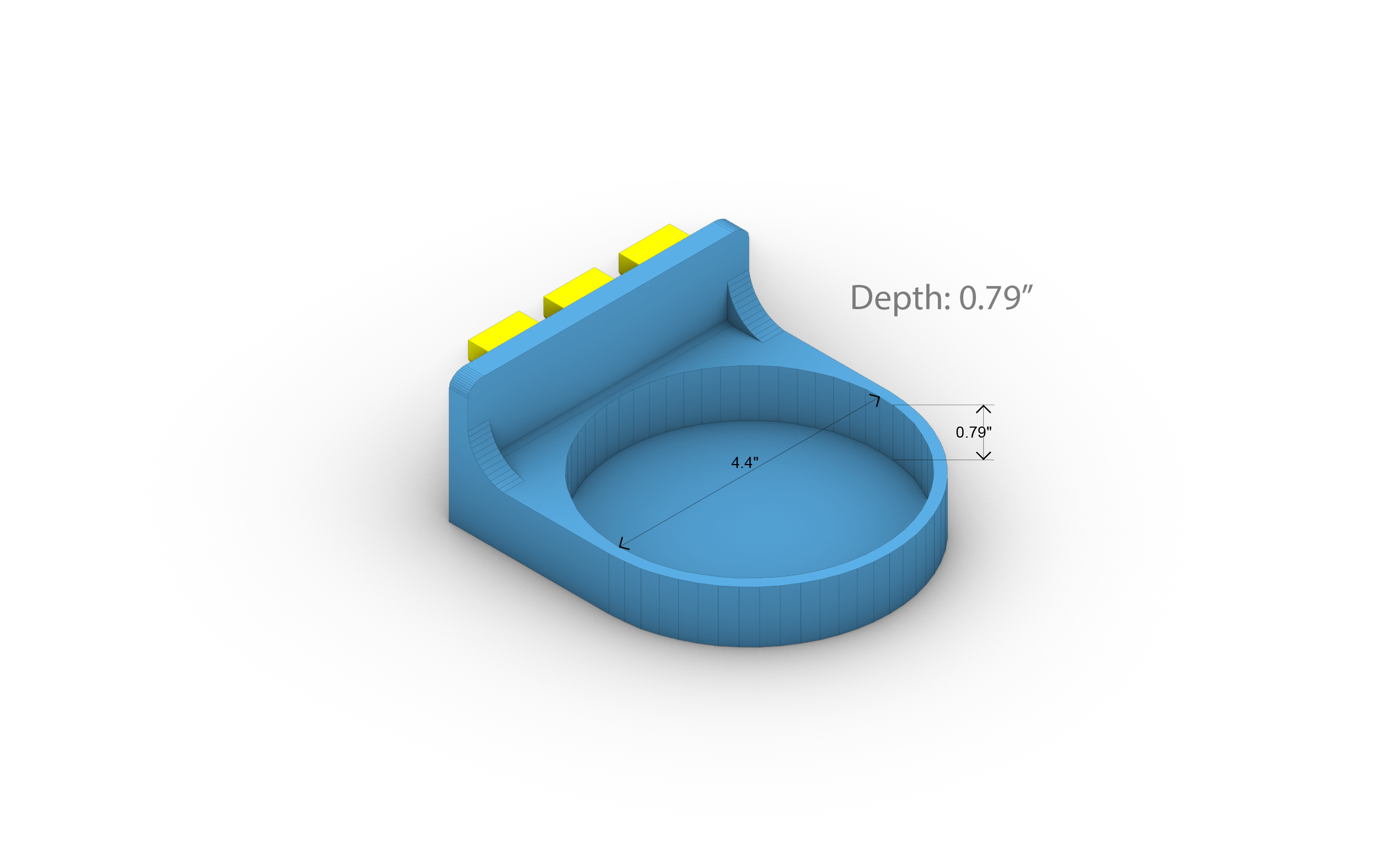 4.4" Diameter