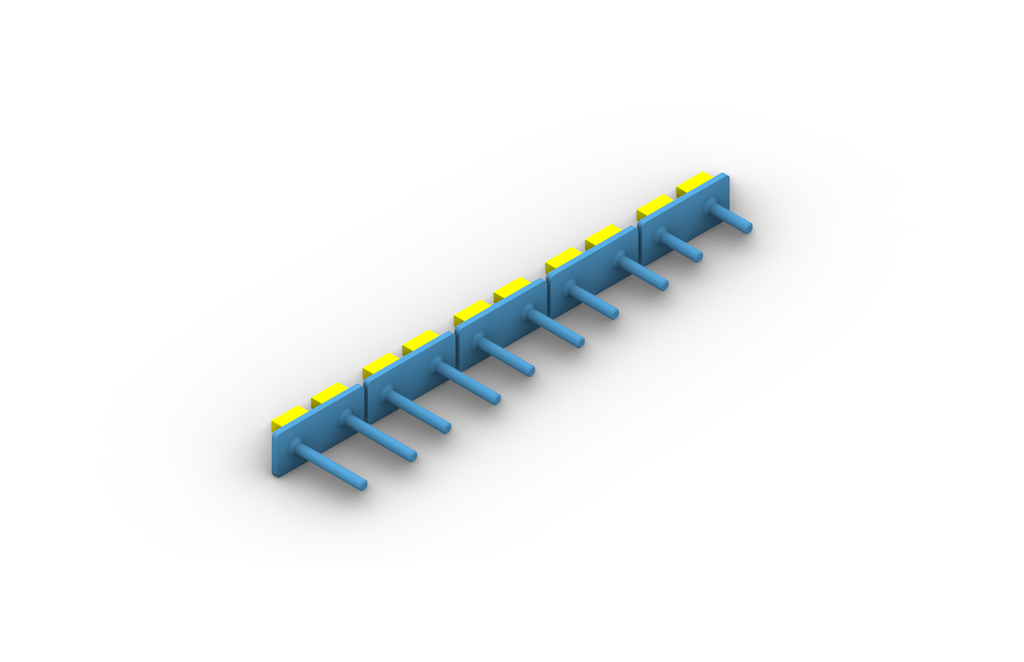 7mm thick - 35mm gap