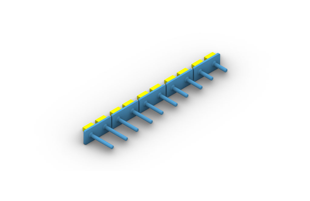7mm thick - 31mm gap