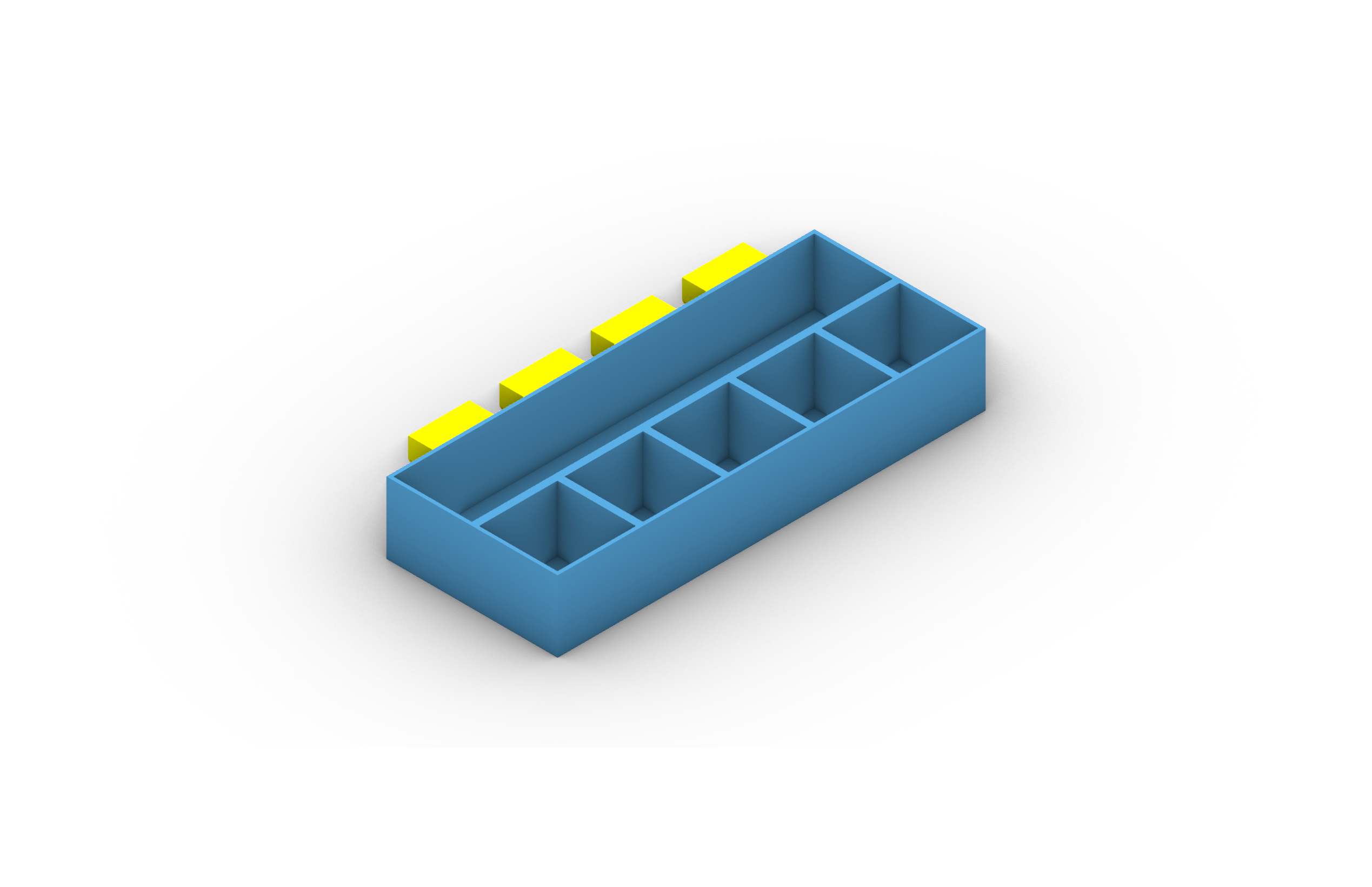 Doubled Small Screw Bins