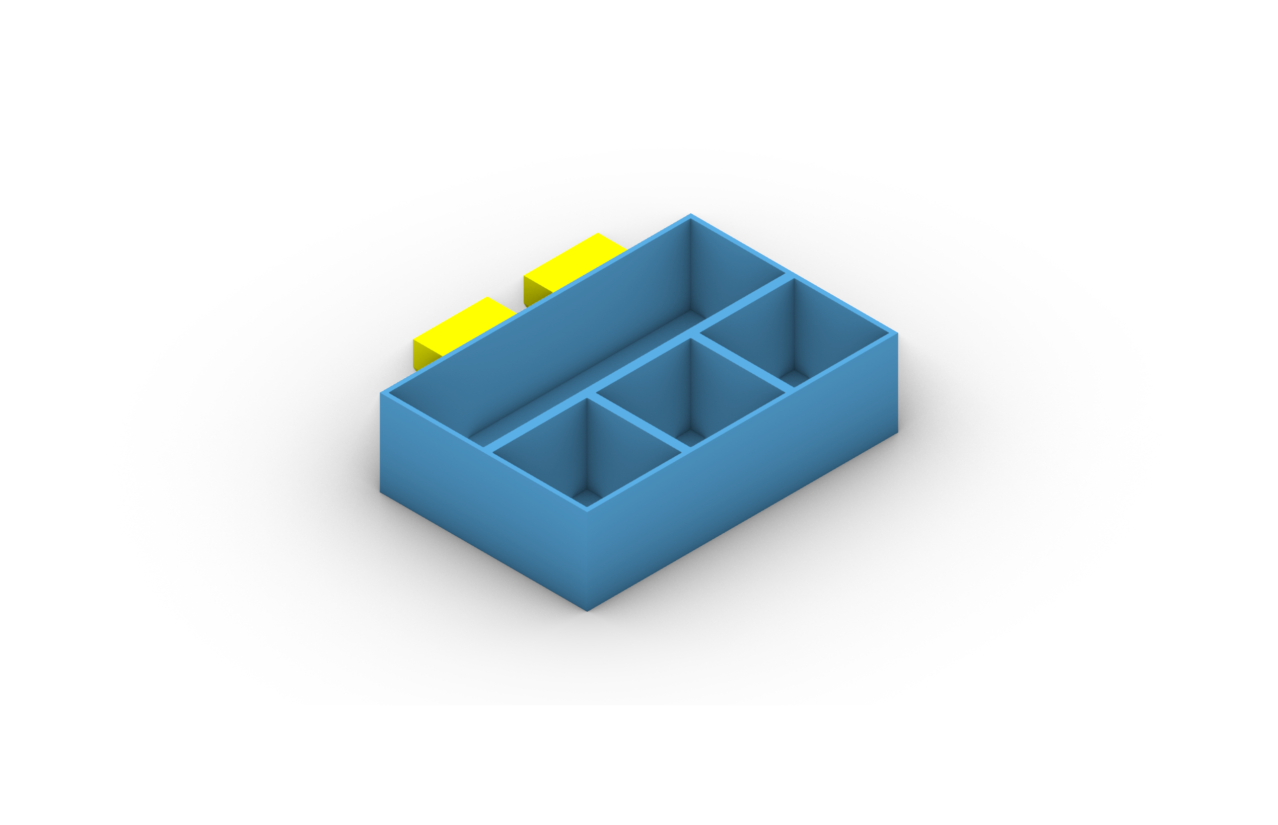 Doubled Small Screw Bins