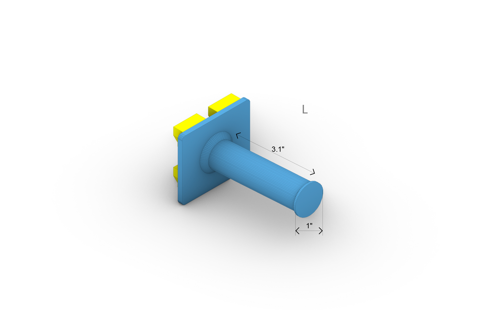 1" Diameter