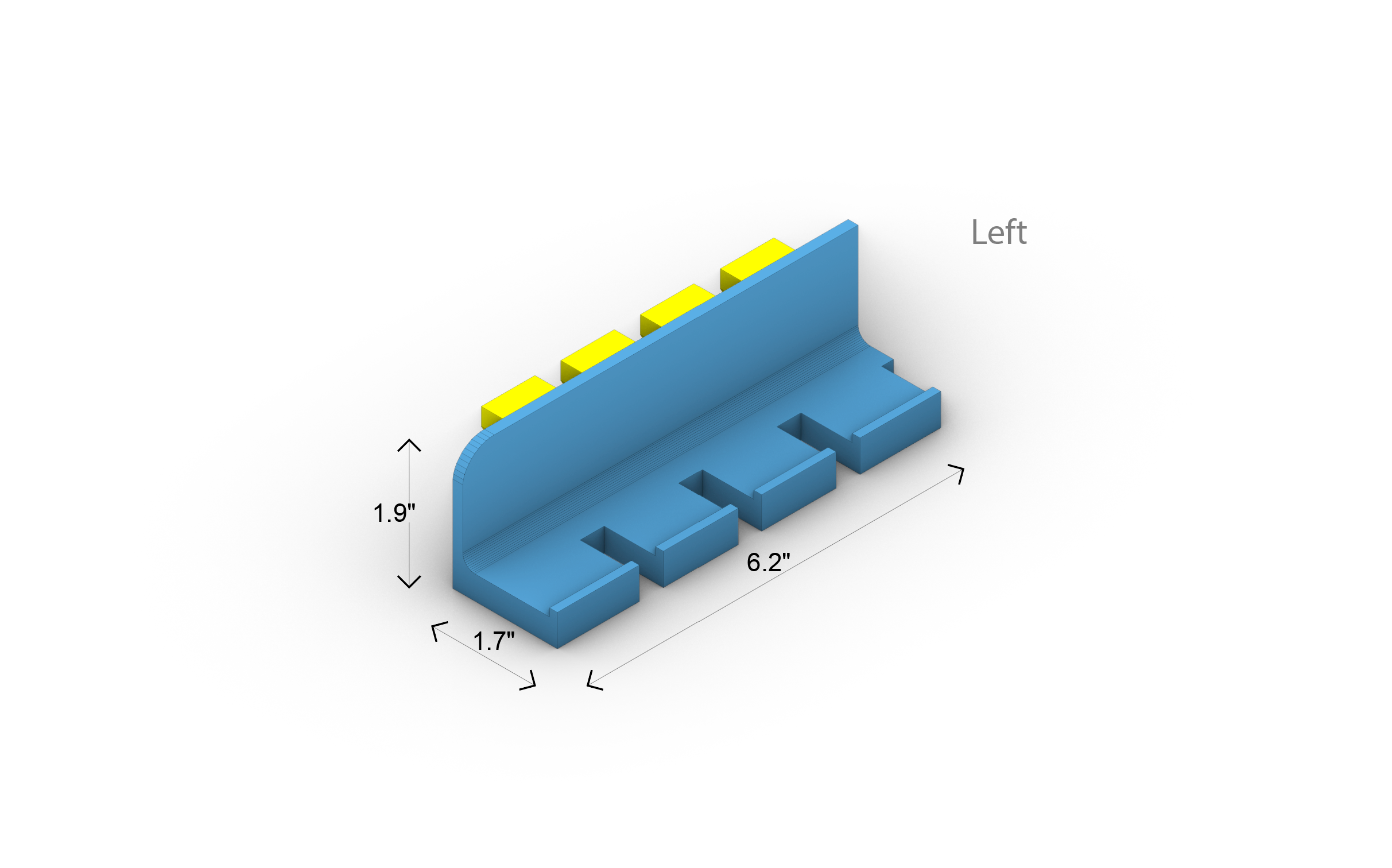 Square Screwdriver Holder (Continuous)