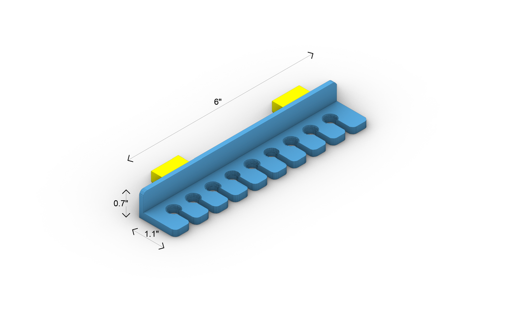 Rounded Screwdriver Holder (Small)
