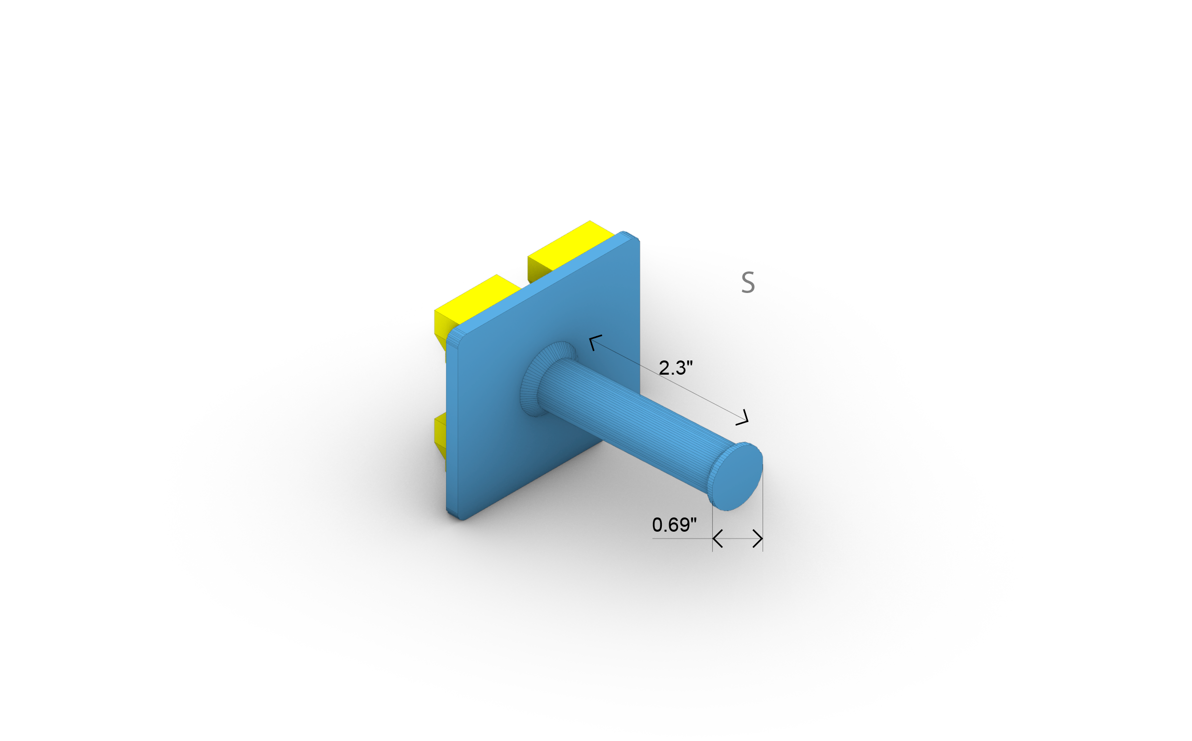 0.69" Diameter