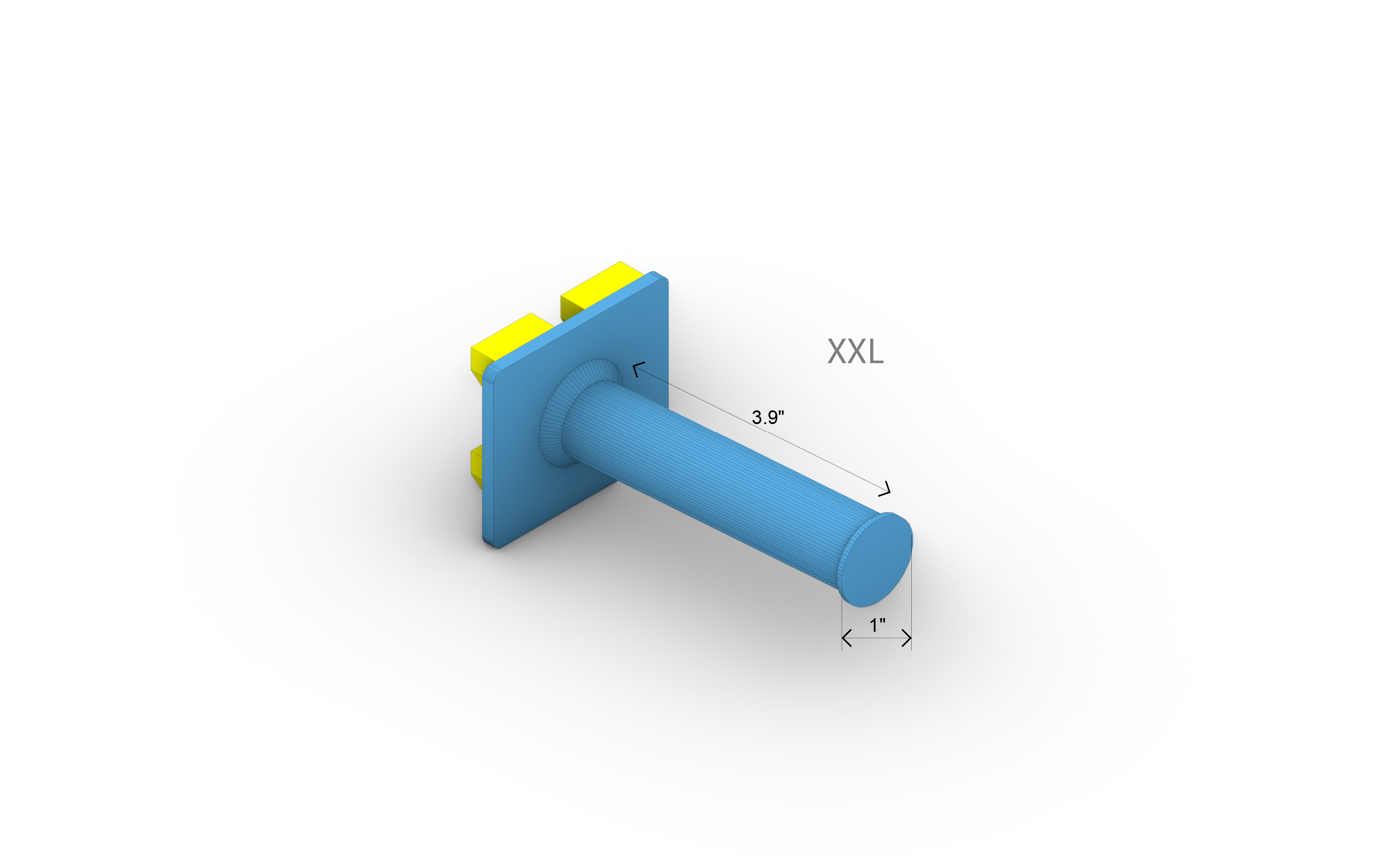 1" Diameter