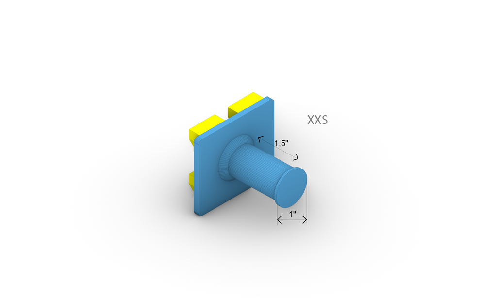 1" Diameter